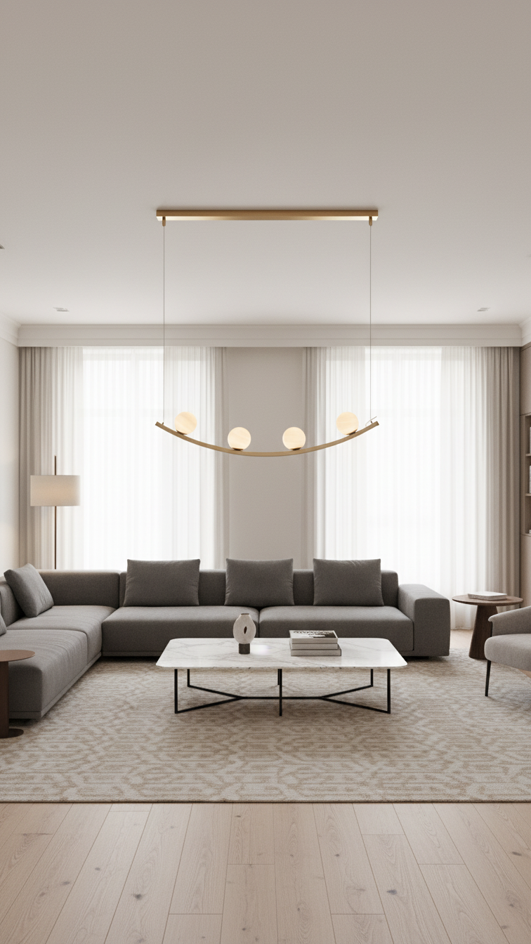 Полилей „Баланс“ – минималистична елегантност и дизайнерска светлина