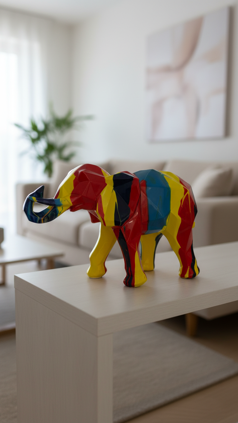 Фигура „Spectrum Elephant“ (28 × 17 × 8 см)
