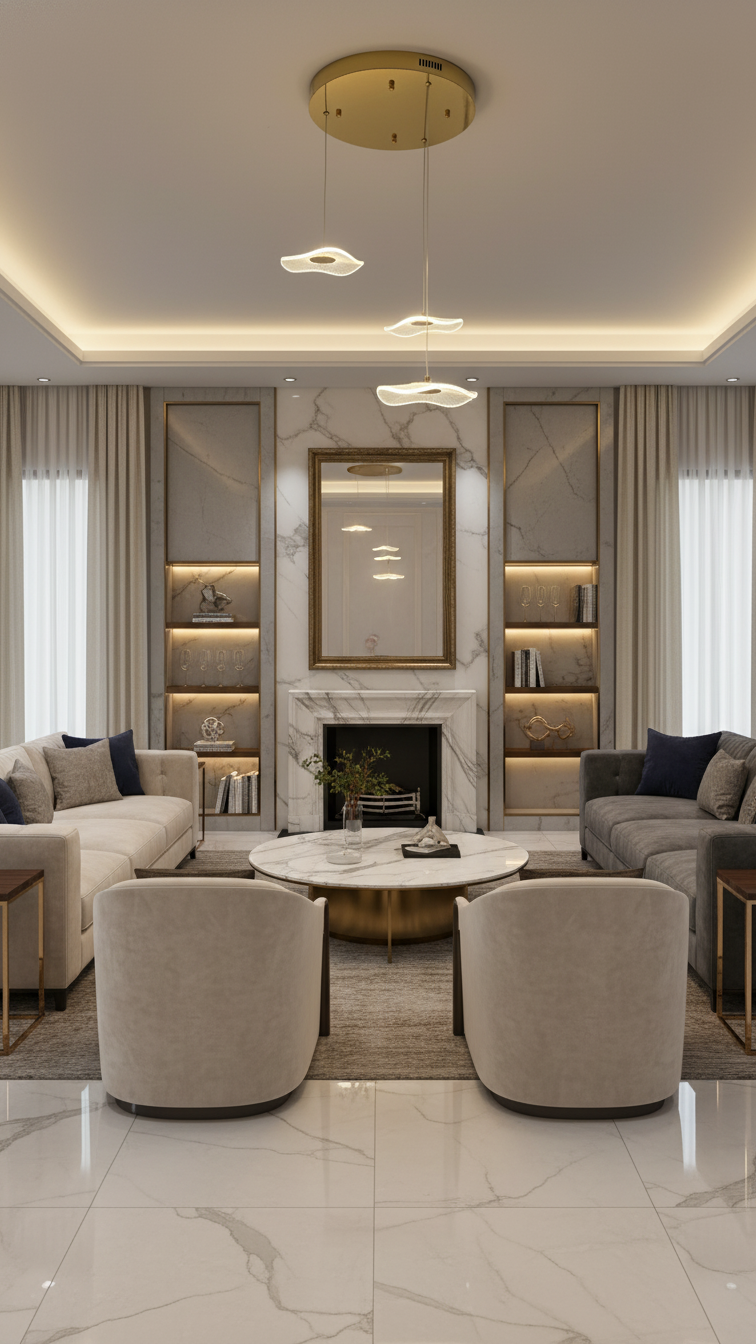 Полилей „Aurora Petal“ – елегантен дизайн с ефектни стъклени елементи