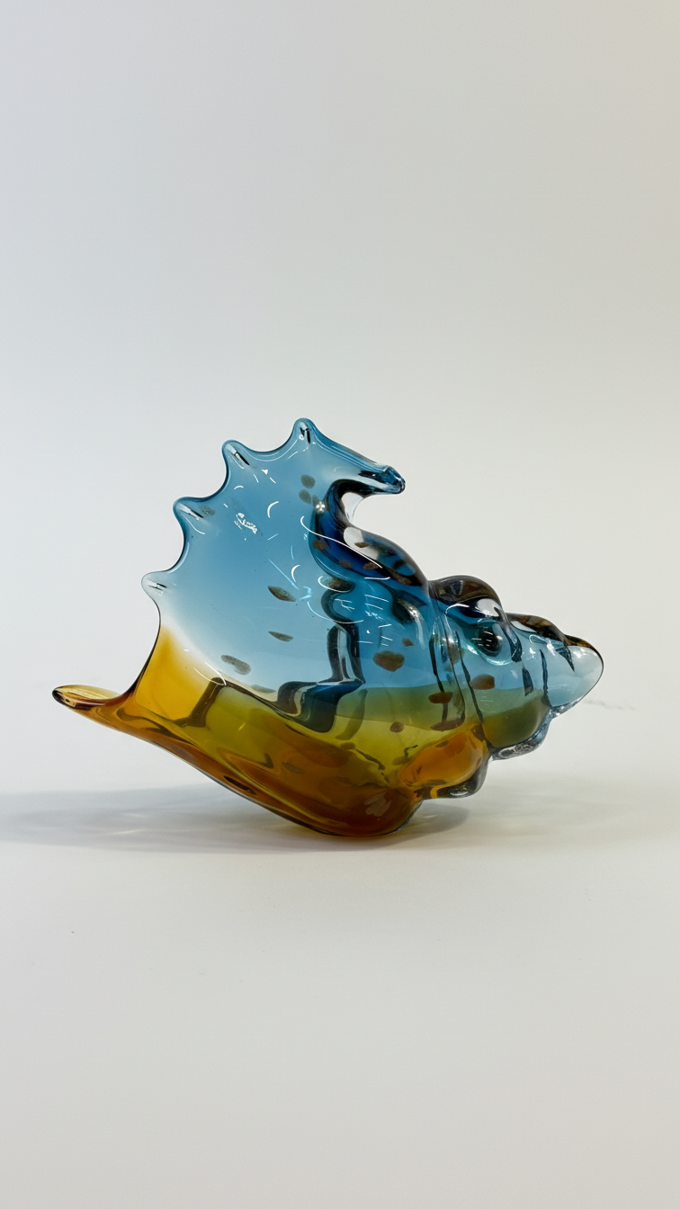 Марина — Арт стъклена раковина