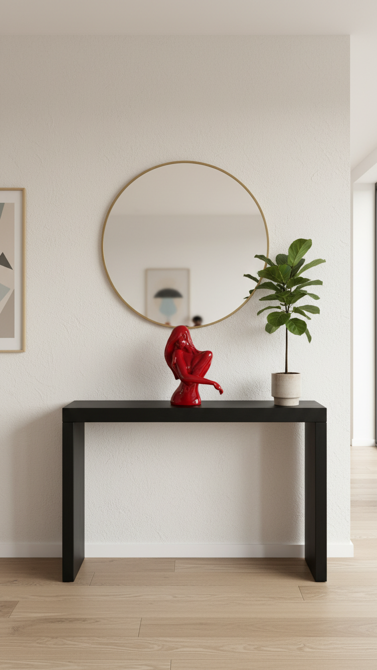 Фигура „Scarlet Muse“ (33 × 20 × 15 см)