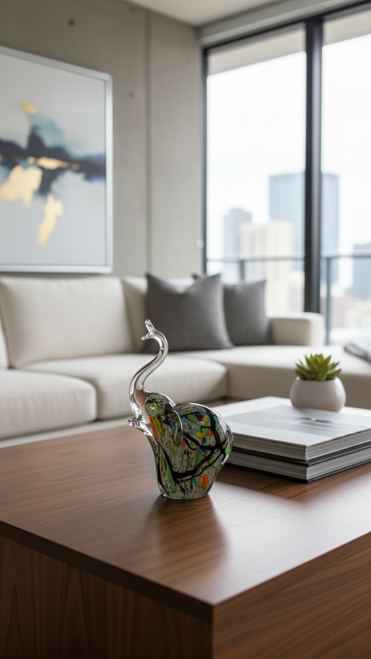 Figur „Amelia“ – dekorativer Stecklings-Slon