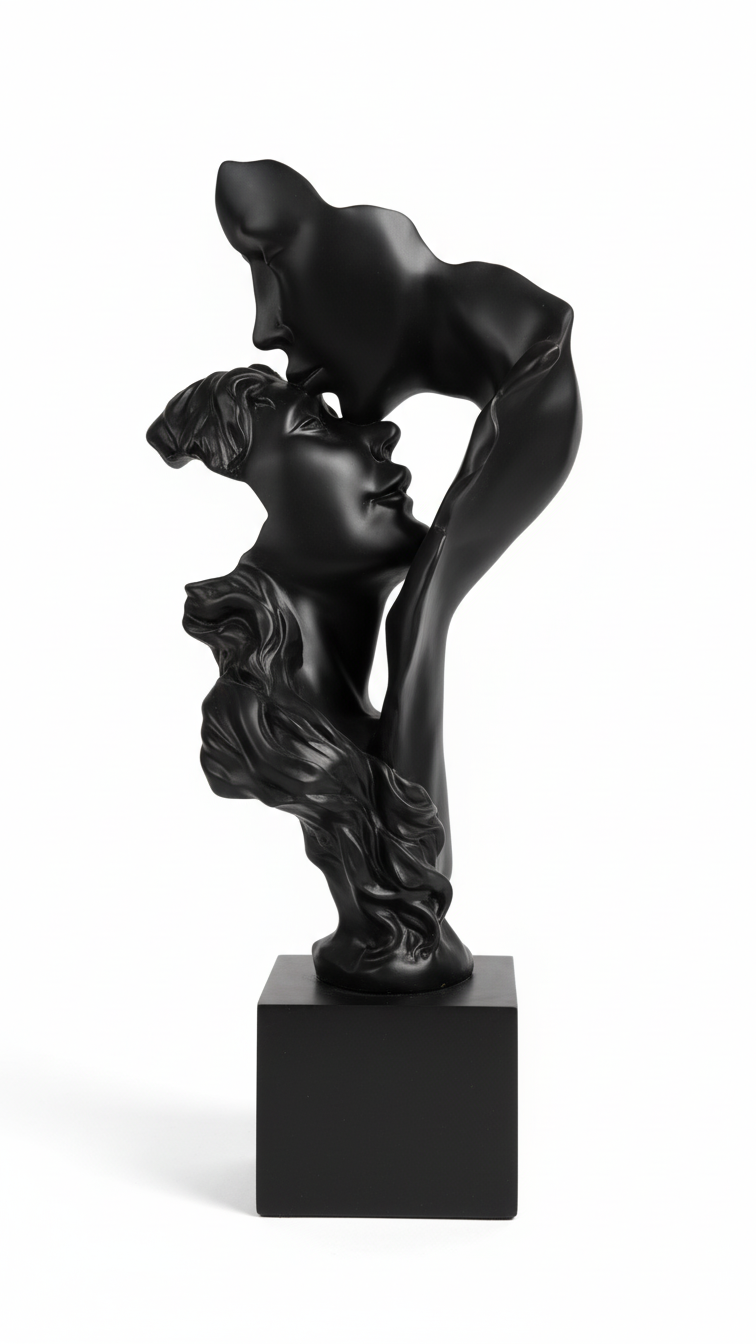 Декоративна скулптура „Вечна връзка“ – Черна